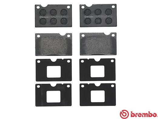 A.B.S. P 86 003 BREMBO Bremsbelagsatz, Scheibenbremse
